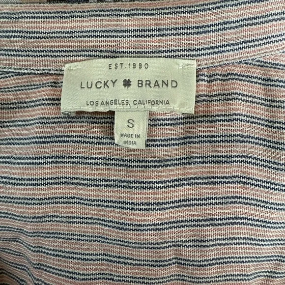 Lucky Brand Plaid Button-Up Shirt – Women’s Small - Picture 4 of 5